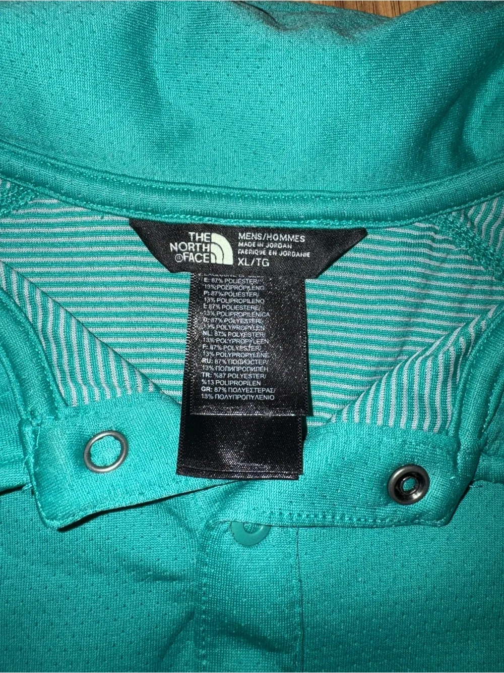 The North Face Men's Flash Dry Teal Polo Shirt